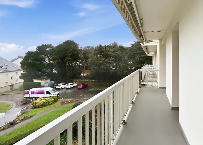 T3 Familial, Parking, Vue Panoramique Et Plage Appartement Pornic